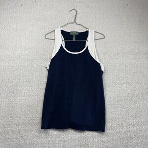 L-RL x Ralph Lauren Active Tank Top Women’s XL Sleeveless  Golf / Tennis Preppy